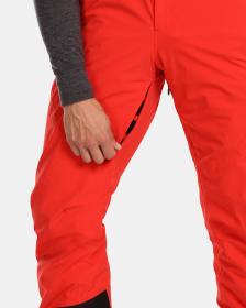 KILPI RAVEL-M Červené pánské lyžařské kalhoty