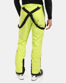 KILPI RAVEL-M Světle zelené pánské lyžařské kalhoty