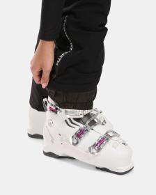 KILPI RAVEL-W Čierne dámske lyžiarske nohavice