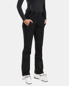KILPI RAVEL-W Čierne dámske lyžiarske nohavice
