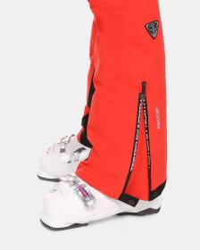 KILPI RAVEL-W Červené dámske lyžiarske nohavice