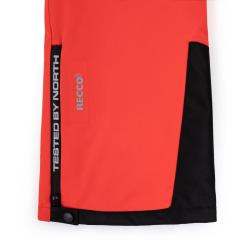 KILPI RAVEL-W Červené dámske lyžiarske nohavice