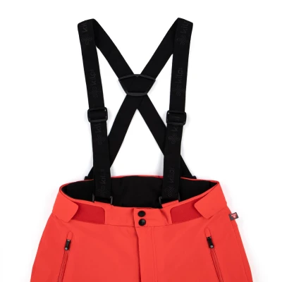 KILPI RAVEL-W Růžové dámské lyžařské kalhoty