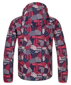 Kilpi RAVIA-J růžová dívčí softshell bunda