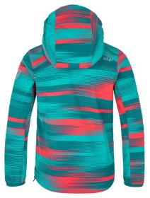 Kilpi RAVIA-J tyrkysová dívčí softshellová bunda