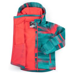 Kilpi RAVIA-J tyrkysová dívčí softshellová bunda