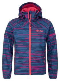 Kilpi RAVIA-JG Tmavě modrá dívčí softshell bunda Kilpi RAVIA-JG Tmavě modrá dívčí softshell bunda