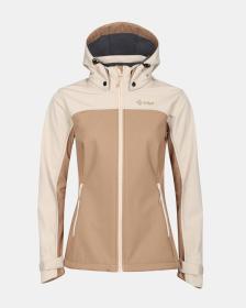 KILPI RAVIA-W Béžová dámská softshellová bunda