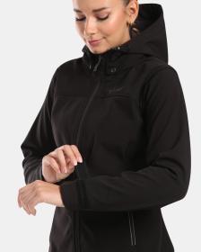 KILPI RAVIA-W Černá dámská softshellová bunda