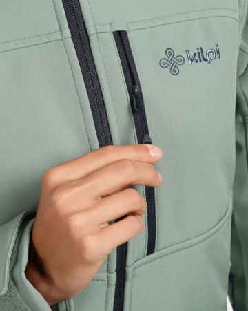 KILPI RAVIA-W Mentolová dámská softshellová bunda