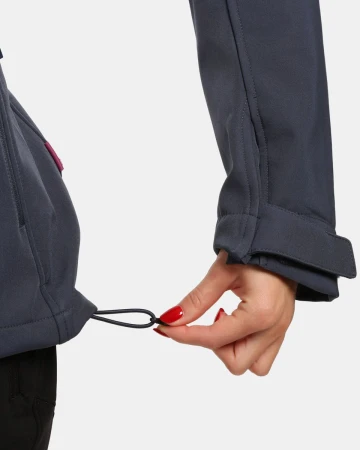 KILPI RAVIA-W Námořnická modrá dámská softshellová bunda