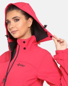 KILPI RAVIA-W Růžová dámská softshellová bunda