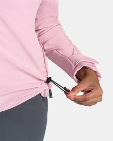 KILPI RAVIA-W Svetloružová dámska softshellová bunda