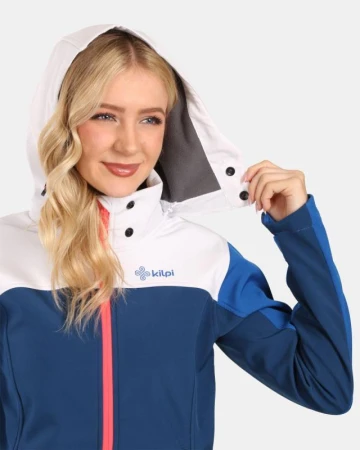 KILPI RAVIA-W Tmavě modrá dámská softshellová bunda