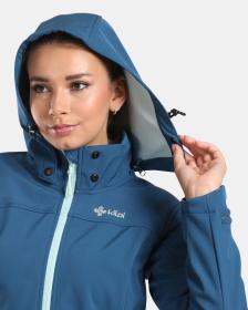 KILPI RAVIA-W Tmavomodrá dámska softshellová bunda