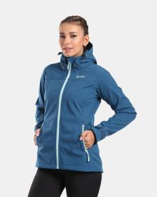KILPI RAVIA-W Tmavomodrá dámska softshellová bunda