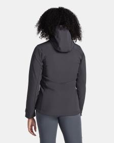 KILPI RAVIA-W Tmavě šedá dámská softshellová bunda