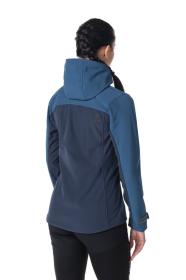 Kilpi RAVIA-W Tmavo sivá dámska softshell bunda