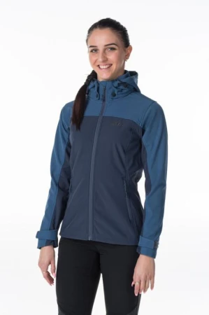 Kilpi RAVIA-W Tmavě šedá dámská softshell bunda