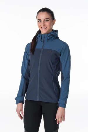 Kilpi RAVIA-W Tmavě šedá dámská softshell bunda