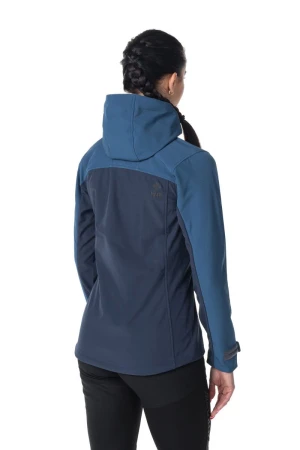 Kilpi RAVIA-W Tmavě šedá dámská softshell bunda