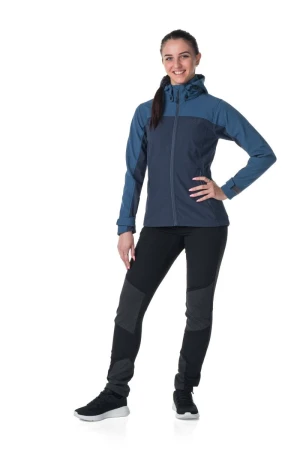 Kilpi RAVIA-W Tmavě šedá dámská softshell bunda
