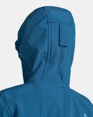 KILPI RAVIO-J Modrá chlapecká softshellová bunda