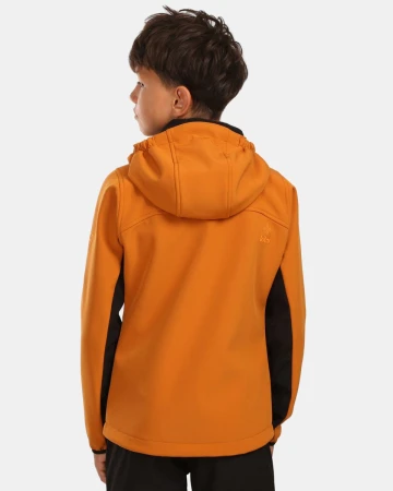 KILPI RAVIO-JB Oranžová chlapecká softshellová bunda