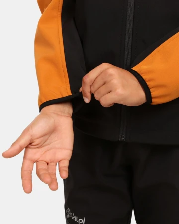 KILPI RAVIO-JB Oranžová chlapecká softshellová bunda