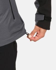 KILPI RAVIO-M Tmavě šedá pánská softshellová bunda POUZE 5XL (VÝPRODEJ)