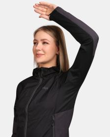 KILPI RAYEN-W Černá dámská běžecká bunda