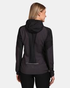 KILPI RAYEN-W Čierna dámska bežecká bunda