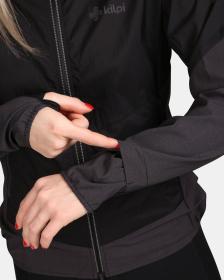KILPI RAYEN-W Čierna dámska bežecká bunda
