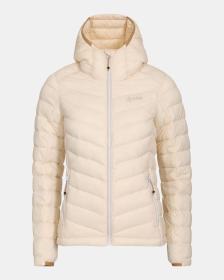 KILPI REBEKI-W Béžová dámská zateplená bunda