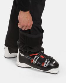 KILPI RHEA-M Černé pánské softshellové lyžařské kalhoty