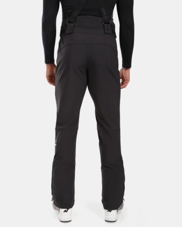 KILPI RHEA-M Černé pánské softshellové lyžařské kalhoty POUZE XL short (VÝPRODEJ)