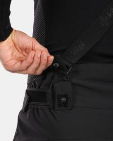 KILPI RHEA-M Černé pánské softshellové lyžařské kalhoty POUZE XL short (VÝPRODEJ)