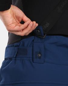 KILPI RHEA-M Tmavě modré pánské softshellové lyžařské kalhoty