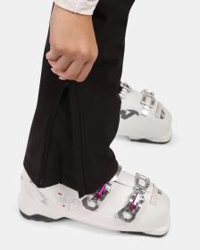 KILPI RHEA-W Černé dámské softshellové lyžařské kalhoty