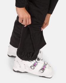 KILPI RHEA-W Černé dámské softshellové lyžařské kalhoty