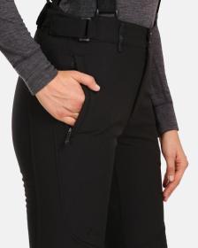 KILPI RHEA-W Černé dámské lyžařské kalhoty POUZE 40 (VÝPRODEJ)