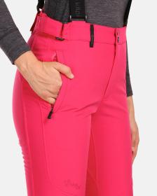 KILPI RHEA-W Růžové dámské lyžařské kalhoty