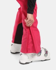 KILPI RHEA-W Růžové dámské softshellové lyžařské kalhoty