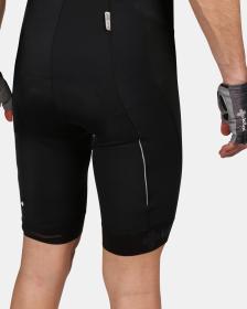 KILPI RIDER-M Čierne pánske cyklistické kraťasy
