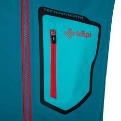 Kilpi RIELLO-M tyrkysová pánská softshell vesta