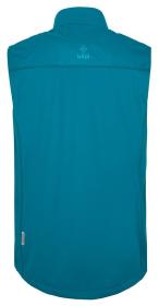 Kilpi RIELLO-M tyrkysová pánská softshell vesta