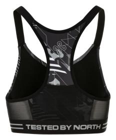 Kilpi RINTA-W tmavě šedá dámská sportovní podprsenka