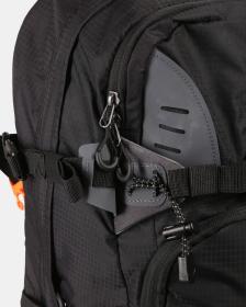 KILPI RISE 30-U Čierny unisex freeridový batoh