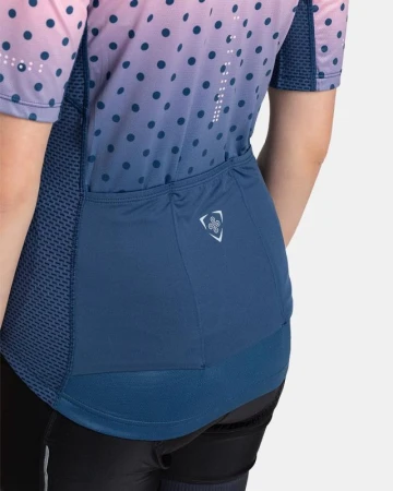 KILPI RITAEL-W Světle růžový dámský cyklistický dres