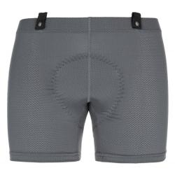 KILPI RITAEL-W Světle růžový cyklistický dres + Kilpi TRACKEE-W černé cyklistické kraťasy